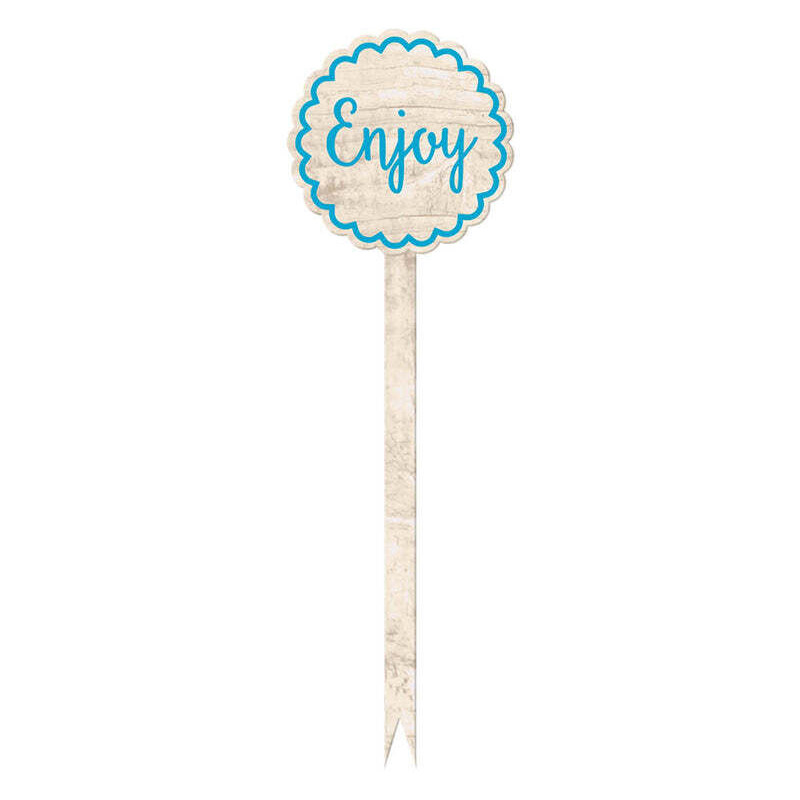 Conj. 12 palitos enjoy azul