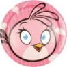 Prato Angry Bird Rosa