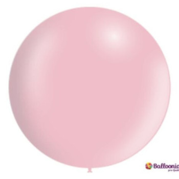 Saco c/1 balão36, perímetro 286cm, diam.91 cm rosa bebé
