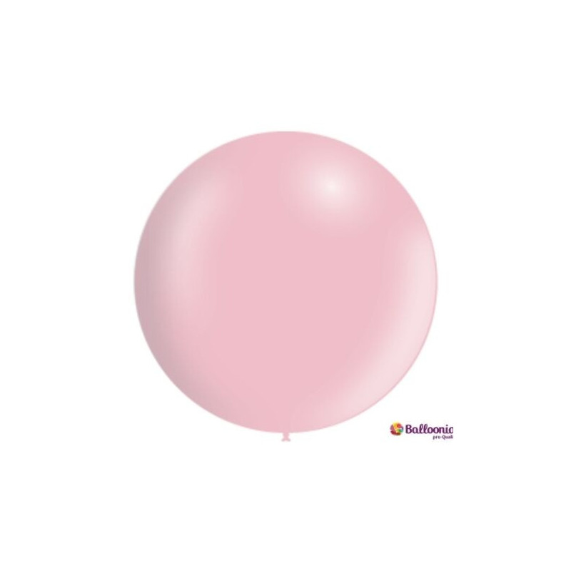 Saco c/1 balão36, perímetro 286cm, diam.91 cm rosa bebé