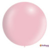 Saco c/1 balão36, perímetro 286cm, diam.91 cm rosa bebé