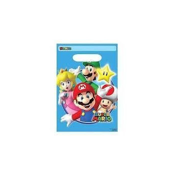 8 sacos oferta Super Mário