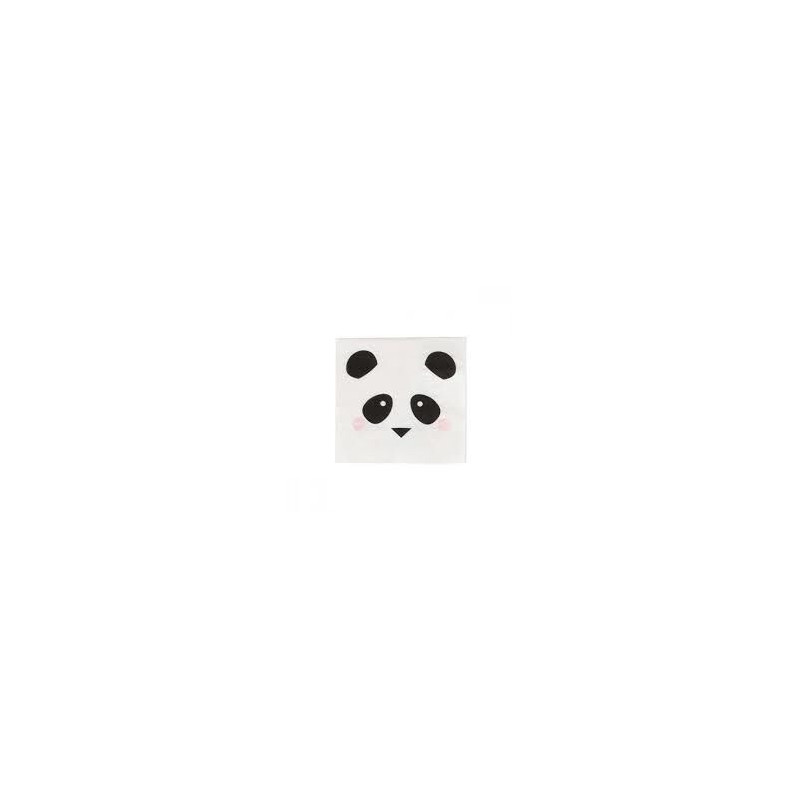 20 Guardanapos Pequenos Mini Panda