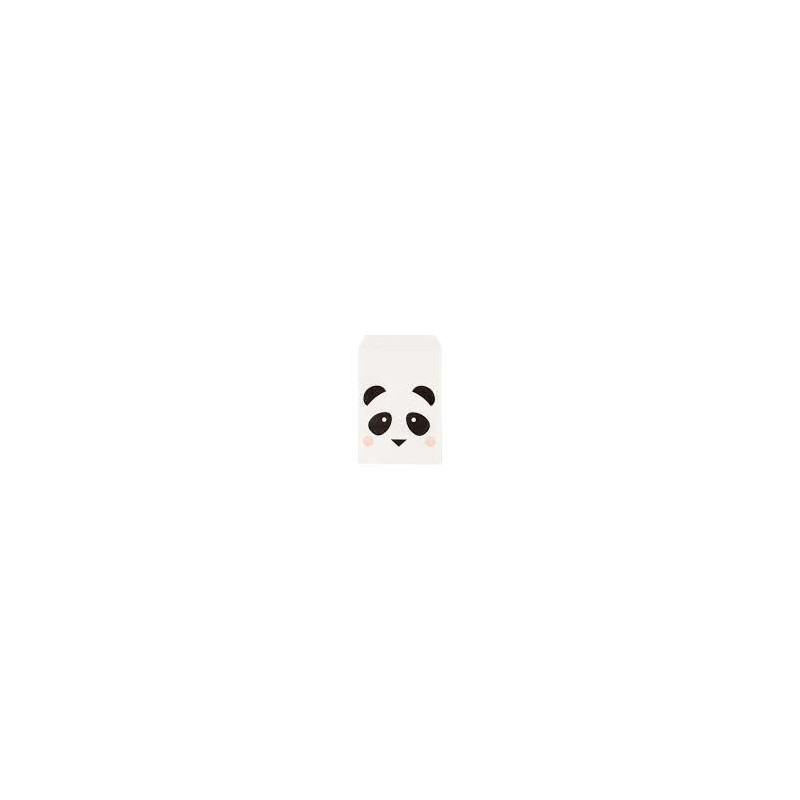 10 sacos papel mini panda