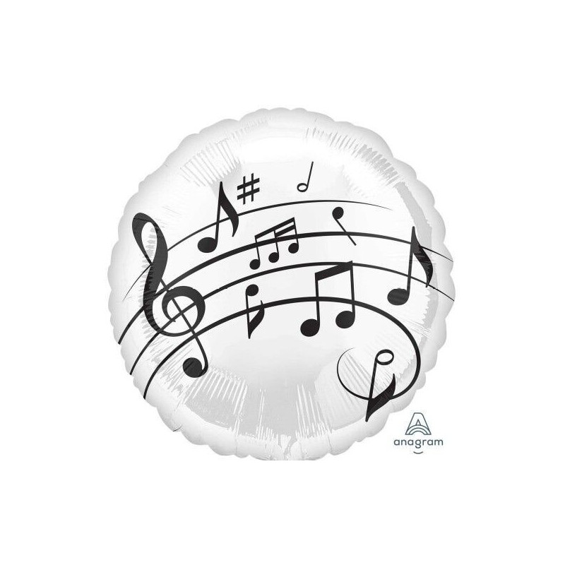 Balão Foil Music Fun 43cm