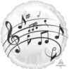 Balão Foil Music Fun 43cm