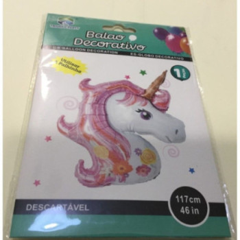 Balão Foil Unicórnio 117 cm
