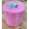 Folho Tule para festas 10cmx10m rosa