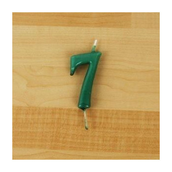 Vela 6cm N7 Verde