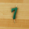 Vela 6cm N7 Verde