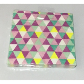 Guardanapos Triãngulos 33x33cm (16 peças)
