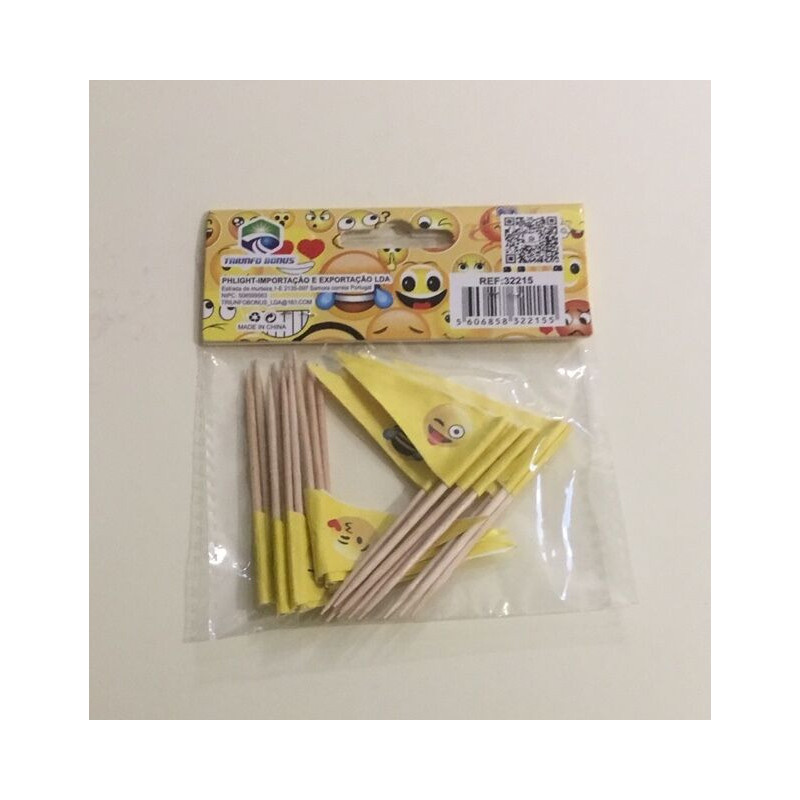 Bandeirolas emojis 20 uni