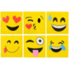 Guardanapos emojis 20 uni 33x33cm