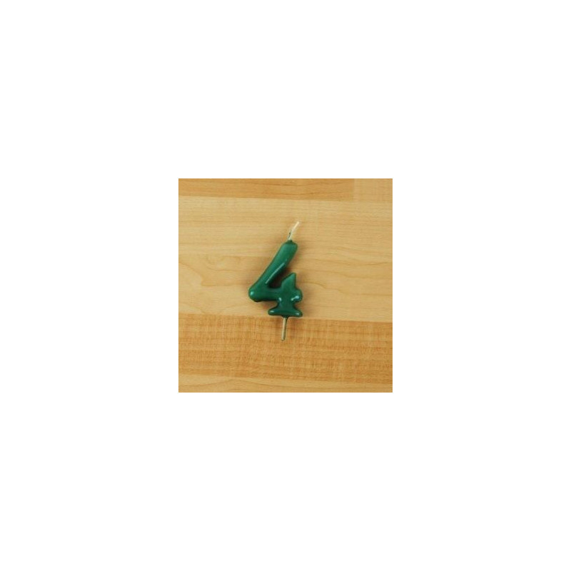 Vela 6cm N4 Verde