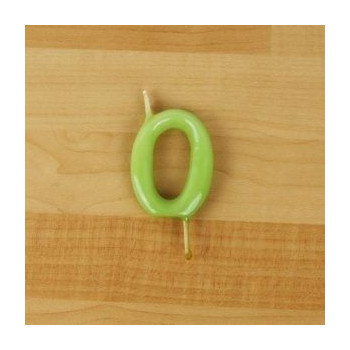 Vela 6cm N0 Verde Pistachio