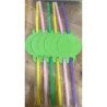 6 palhinhas cores