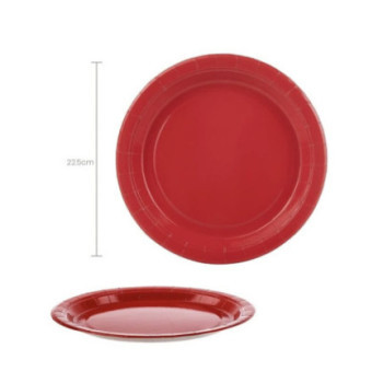 6 pratos losos vermelho 9