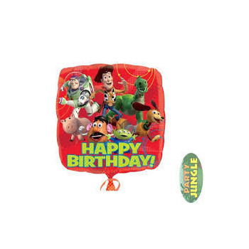 Balão 18 Toy Story Gang Happy Birthday