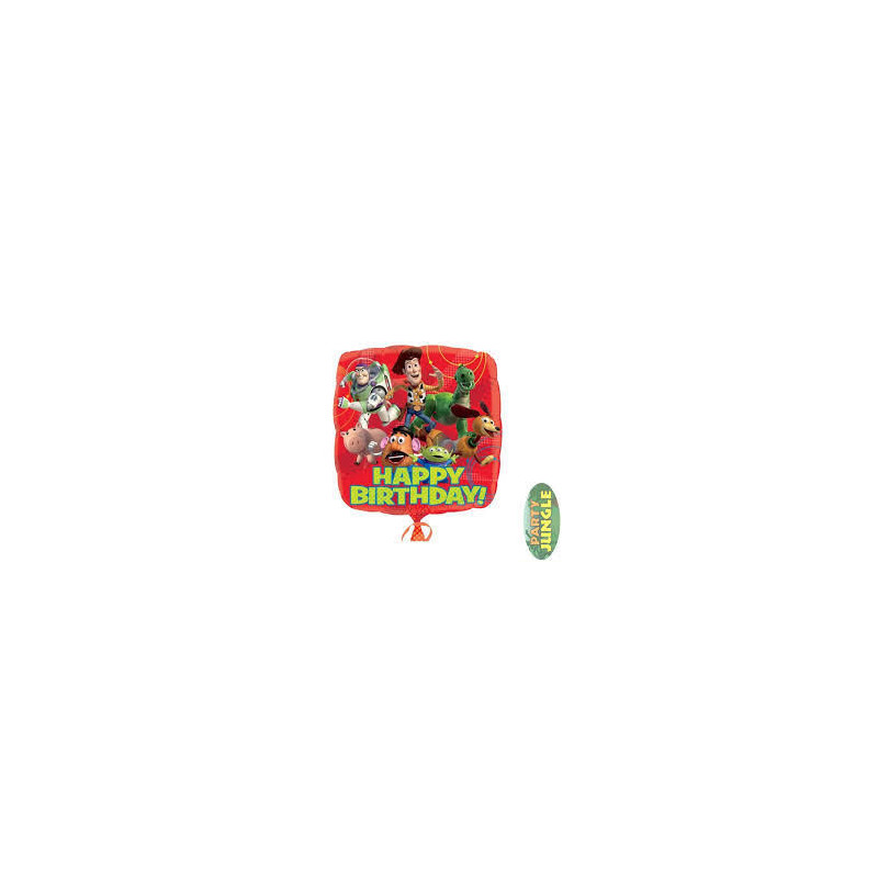 Balão 18 Toy Story Gang Happy Birthday