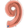 Balão Foil Rose Gold Nº 9 40