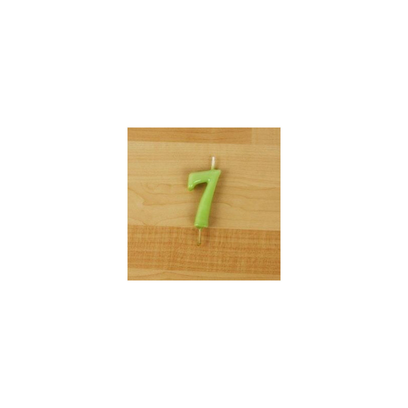 Vela 6cm N7 Verde Pistachio