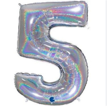 Balão Foil holográfico N 5