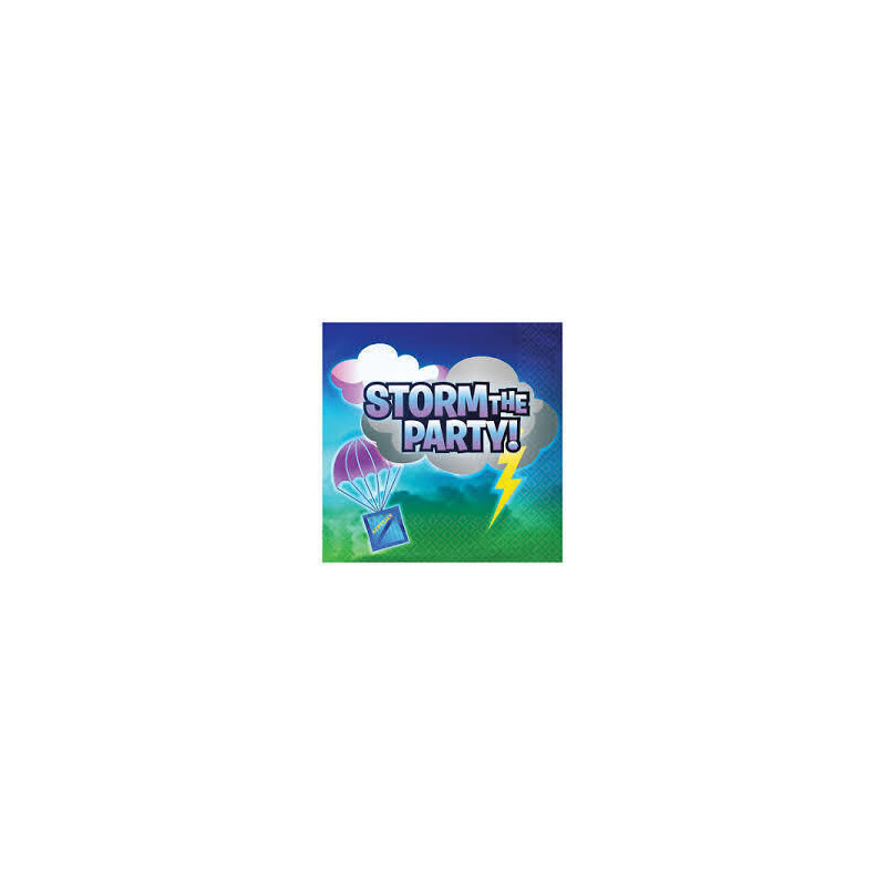 16 guardanapos 33x33cm fortnite