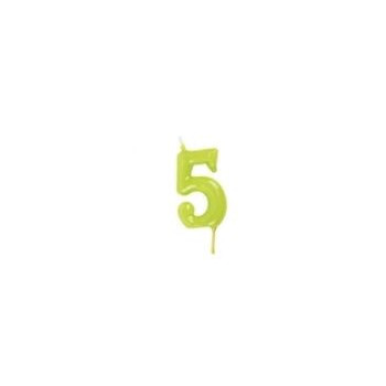 Vela 6cm N5 Verde Pistachio