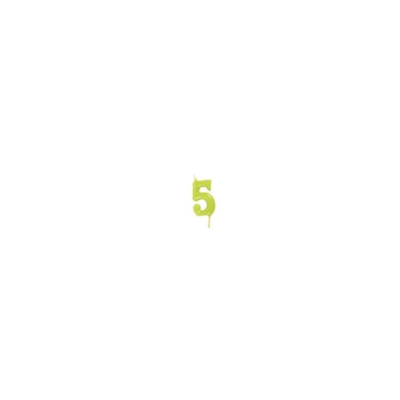 Vela 6cm N5 Verde Pistachio