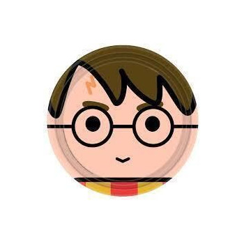 8 Pratos 23 cm Harry Potter