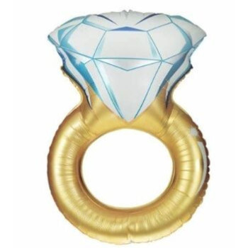 Balão S/Shape Anel de Noivado