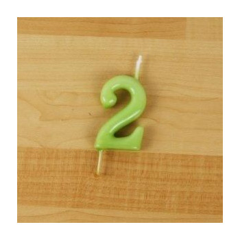 Vela 6cm N2 Verde Pistachio