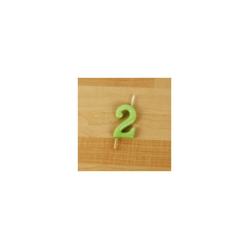 Vela 6cm N2 Verde Pistachio