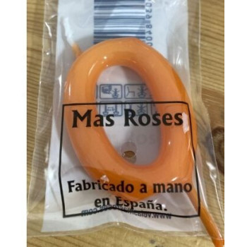 Vela 6cm N0 Laranja