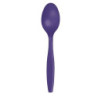 Conjunto 24 colheres de sobremesa - Roxo