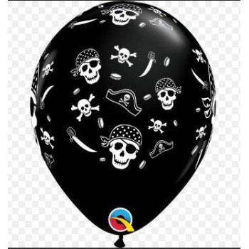 balões latex pirata conj.6