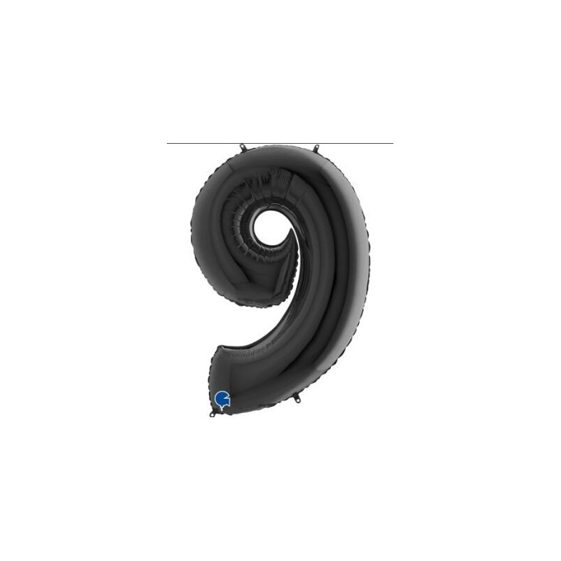 Balão Preto Nº 9 Grabo 40