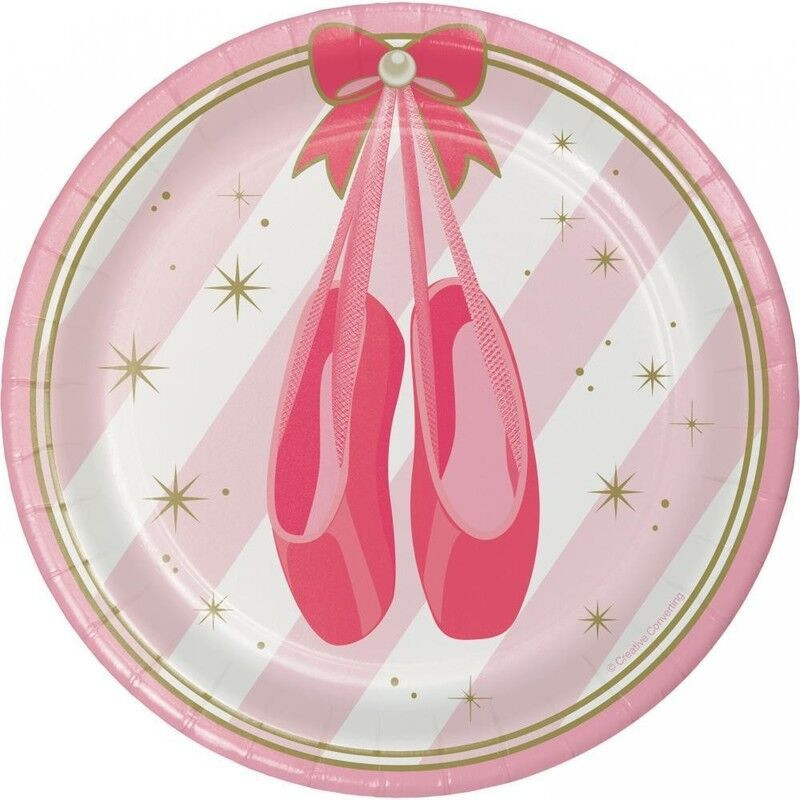pratos 18cm ballet twinkle toes