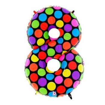 Balão Foil Bolas N 8