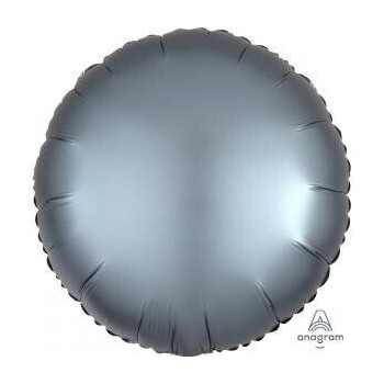 Balão Foil Circulo Steel Blue