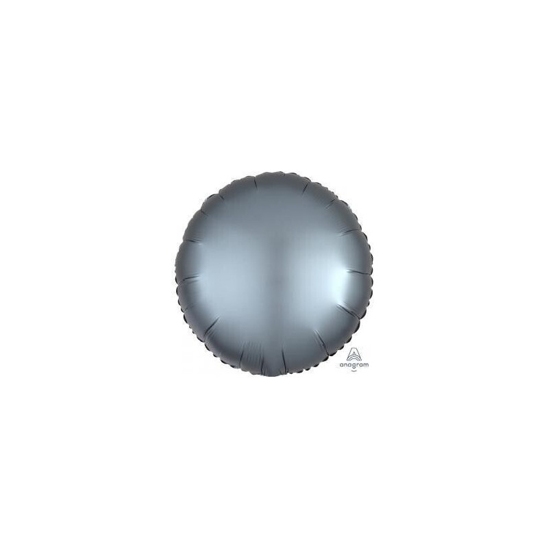 Balão Foil Circulo Steel Blue
