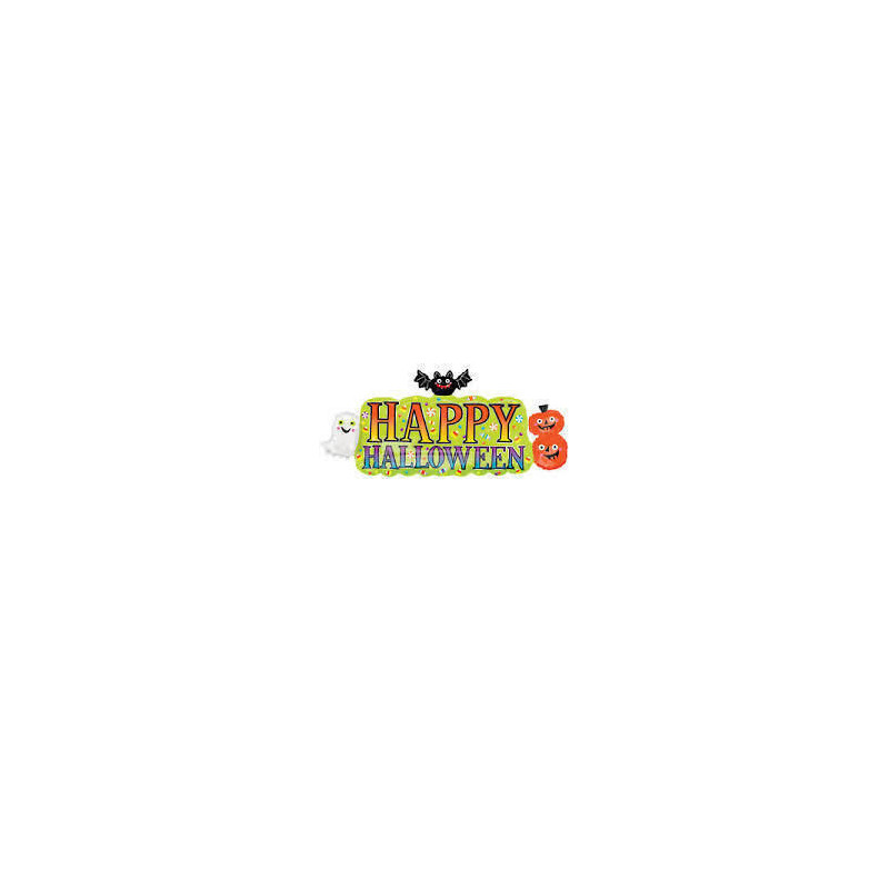 Super Shape Halloween Banner