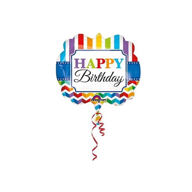 Balão SuperShape  Happy Birthday