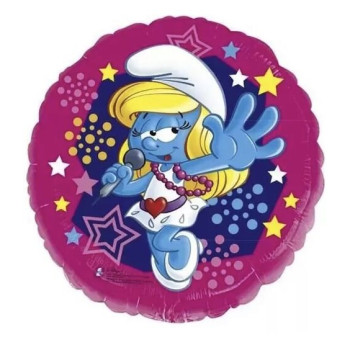 balão smurfette std