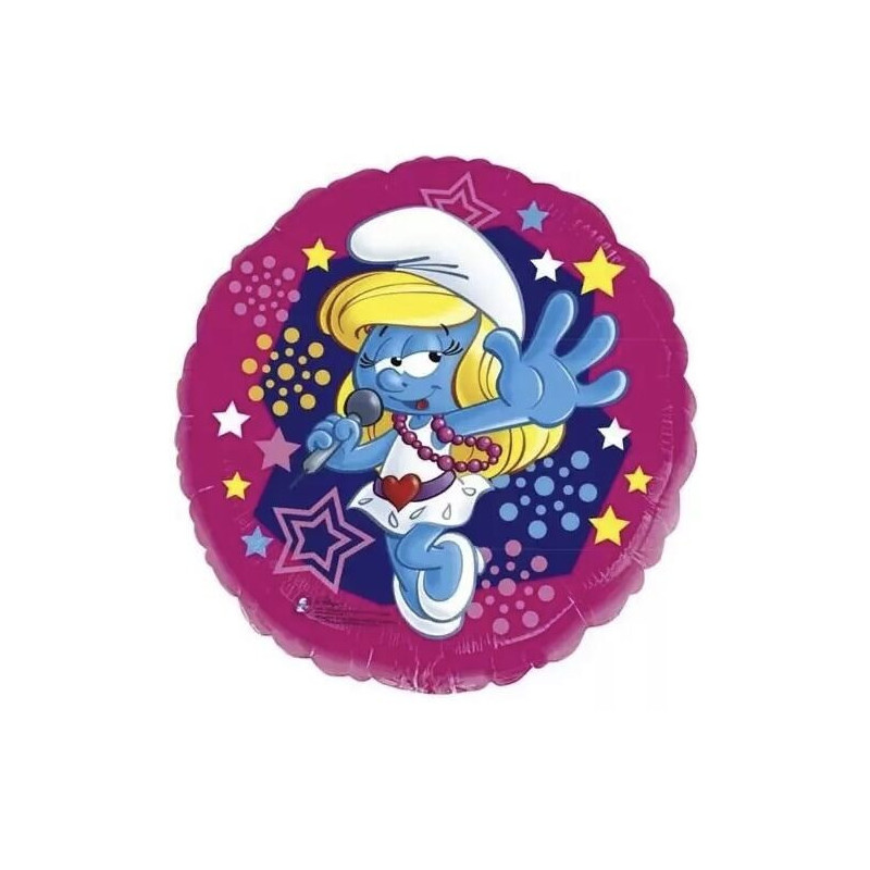 balão smurfette std