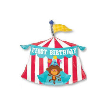 Balão SuperShape Circus First Birthday