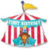 Balão SuperShape Circus First Birthday
