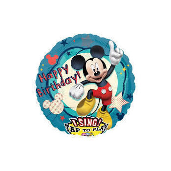 Balão Foil Singing Mickey