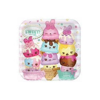 8 pratos 23 cm - Num Noms