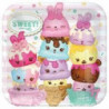 8 pratos 23 cm - Num Noms